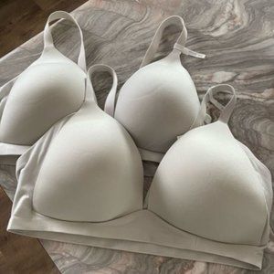 NWT Aerie Bras (2) Size 36DD Wireless Real Sunni